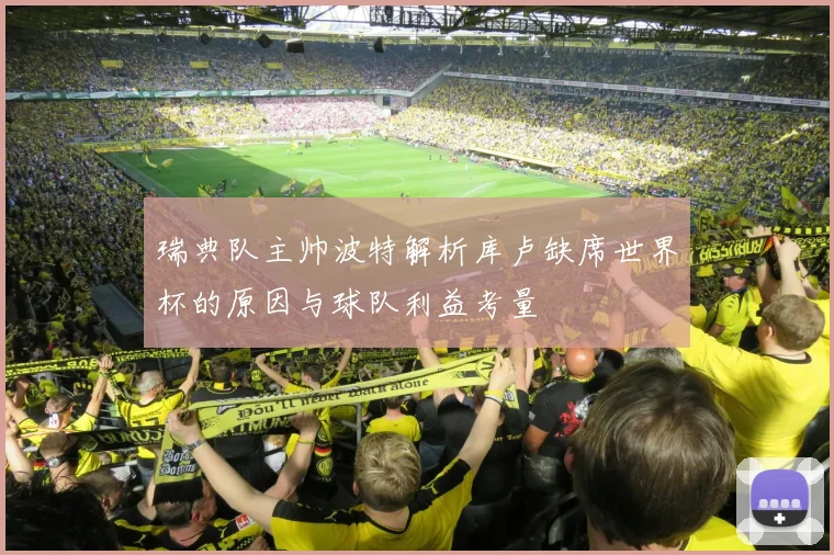 瑞典队主帅波特解析库卢缺席世界杯的原因与球队利益考量